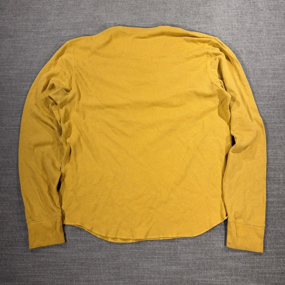 Adidas Arizona State Sun Devils Thermal Shirt Mens M Gold Good Sparky Graphic